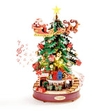 Rolife - Miniatura Armable Christmas Melody Tree Árbol de Navidad Musical