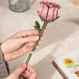 Rowood Wooden Bloom Craft - Miniatura Armable Flower Bouquet (Ramo de Flores)