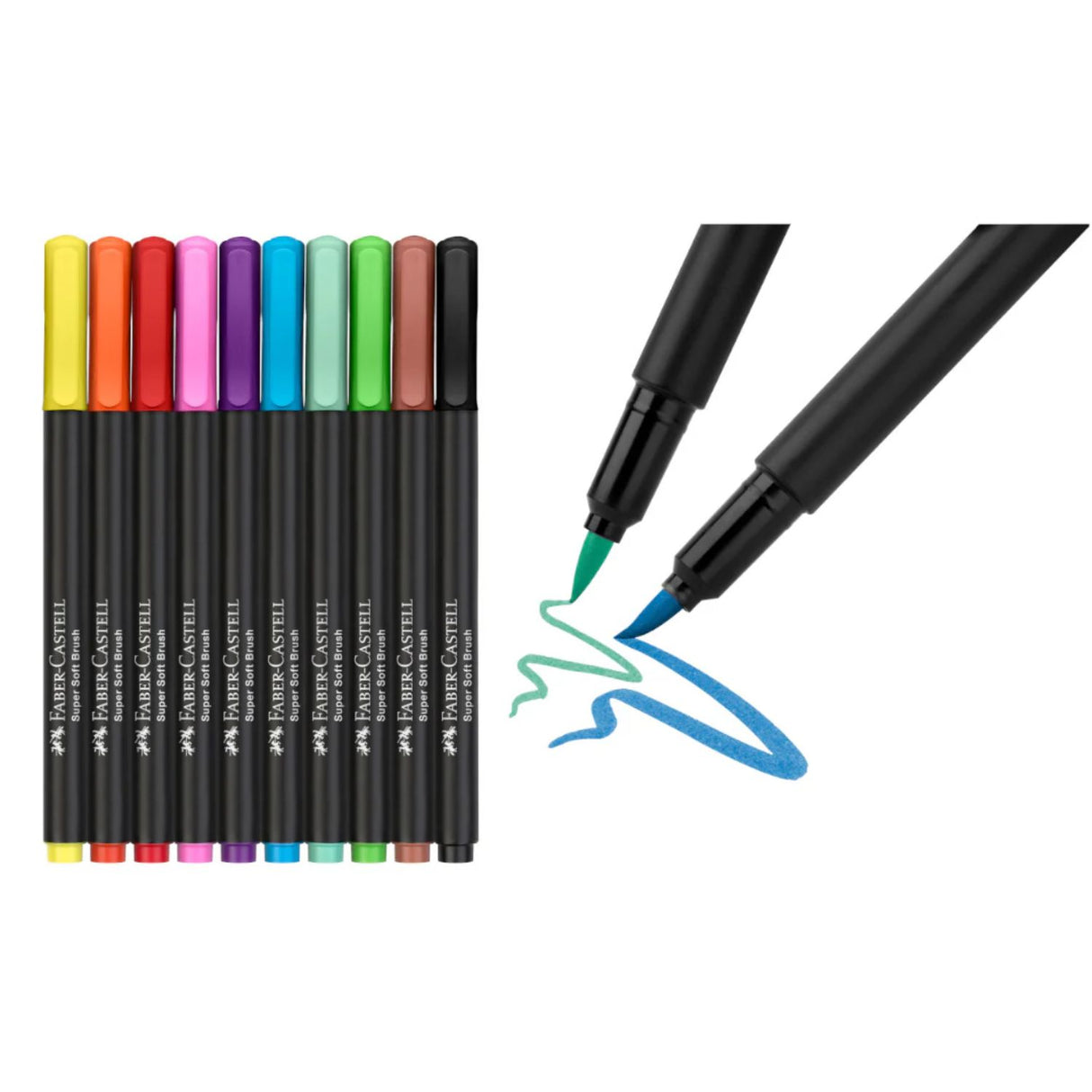 Faber Castell SuperSoft - Set 10 Marcadores