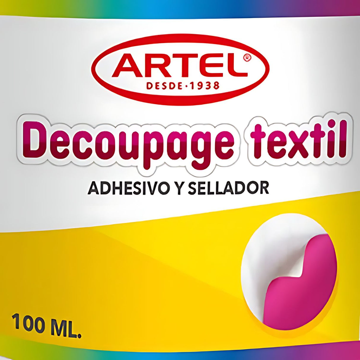 Artel - Adhesivo y Sellador Textil Decoupage 100 ml