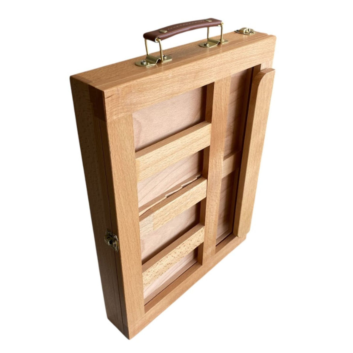 Atril Plegable de Madera de Haya con Cajón 34 x 26 cm