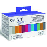 Cernit - Set 12 Arcillas Poliméricas Effects 25 g