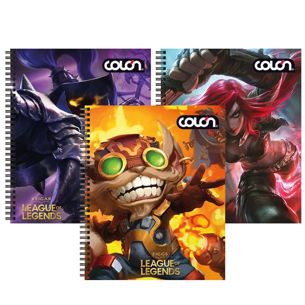 Cuaderno Universitario League Of Legends 7 Mm 100 H Colon – Dibu Chile