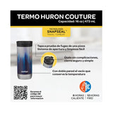 Contigo - Vaso Térmico Huron Courture Snapseal 2.0 Mug 473 ml Merlot Airbrush