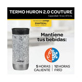 Contigo - Vaso Térmico Huron Courture Snapseal 2.0 Mug 473 ml Speckled Slate