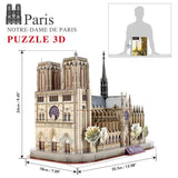 Cubicfun National Geographic - Puzzle 3D Catedral Notre Dame de Paris