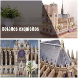 Cubicfun National Geographic - Puzzle 3D Catedral Notre Dame de Paris