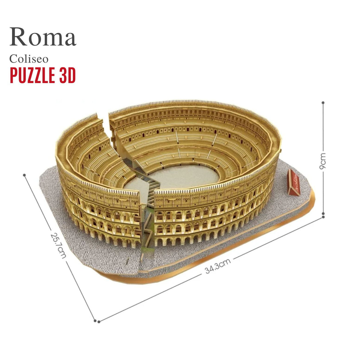 Cubicfun National Geographic - Puzzle 3D El Coliseo Roma