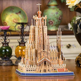 Cubicfun National Geographic - Puzzle 3D Sagrada Família Barcelona