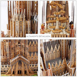 Cubicfun National Geographic - Puzzle 3D Sagrada Família Barcelona