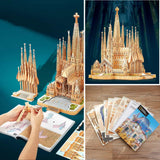 Cubicfun National Geographic - Puzzle 3D Sagrada Família Barcelona