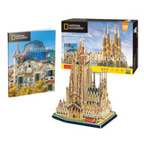 Cubicfun National Geographic - Puzzle 3D Sagrada Família Barcelona