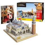 Cubicfun National Geographic - Puzzle 3D St Marks Square Venecia