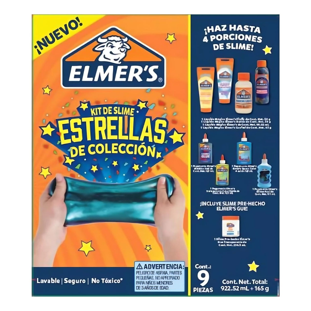 Elmers - Kit Slime All Stars Estrellas de Colección