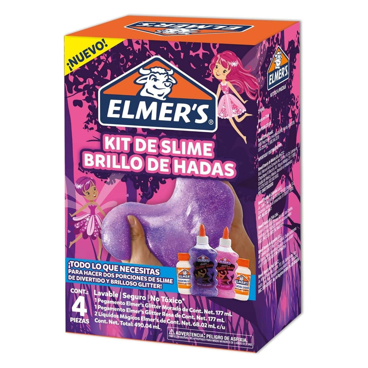 Elmers - Kit Slime Brillo de Hadas