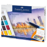 Faber-Castell Creative Studio - Set 36 Acuarelas con Water Brush