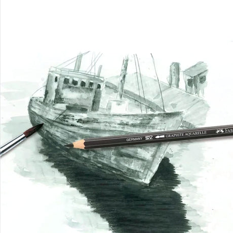 Faber-Castell Graphite Aquarelle - Kit Grafito y Pincel