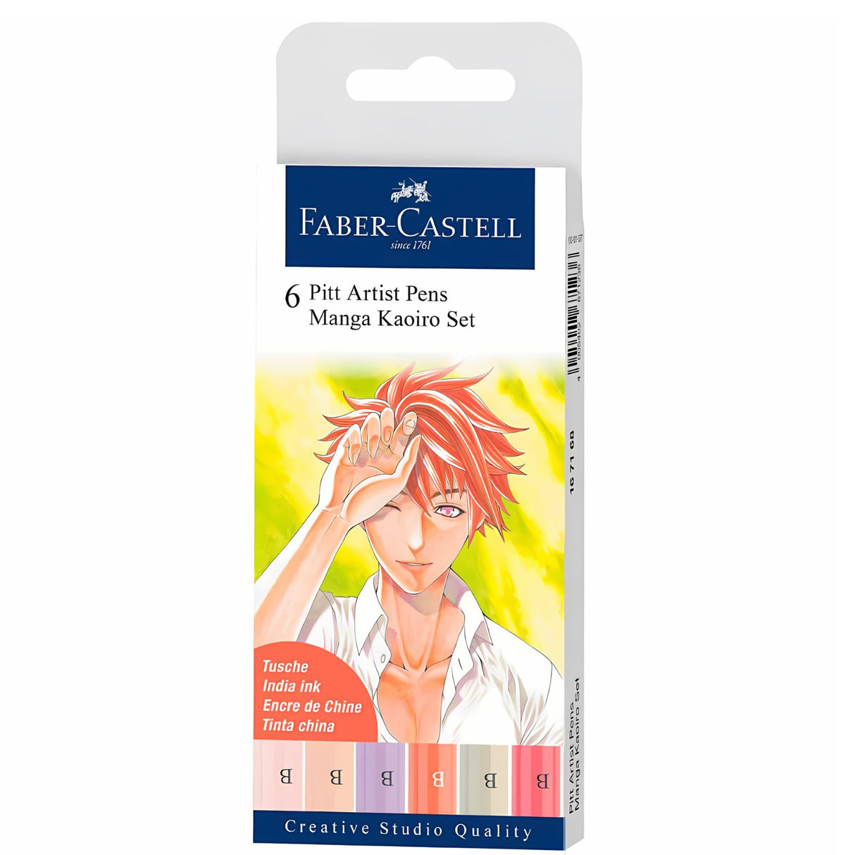 Faber-Castell Pitt - Set 6 Marcadores Manga Kaoiro