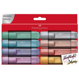 Faber Castell - Set 8 Destacadores Metallic