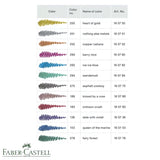 Faber-Castell Metallics - Set 12 Marcadores Multisuperficie