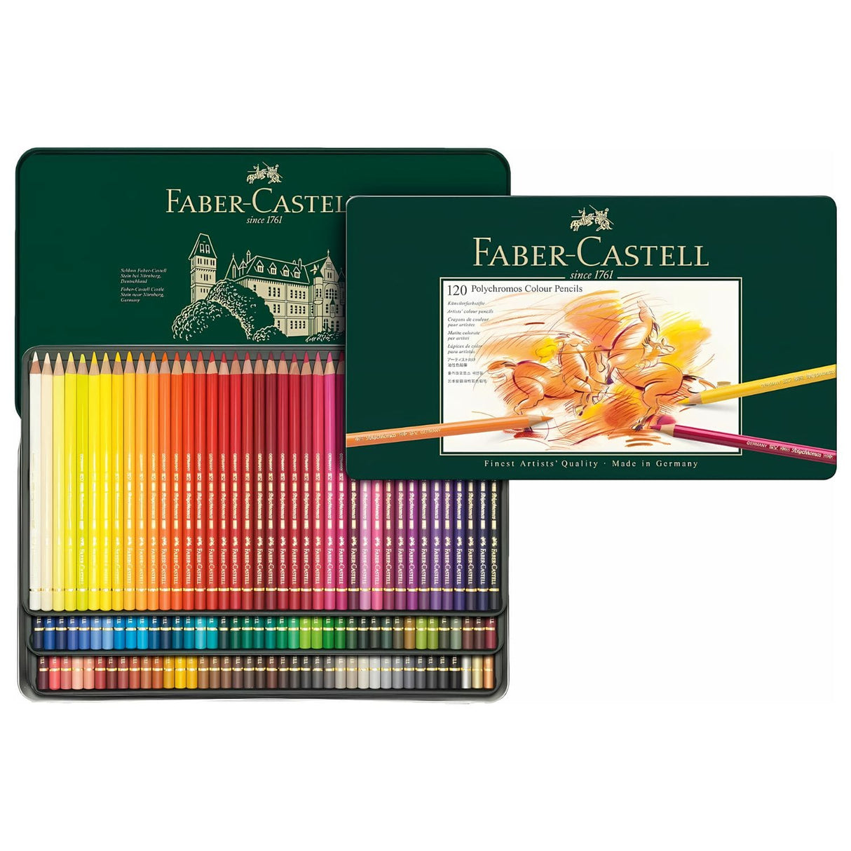 Faber Castell Polychromos - Set 120 Lápices de Colores