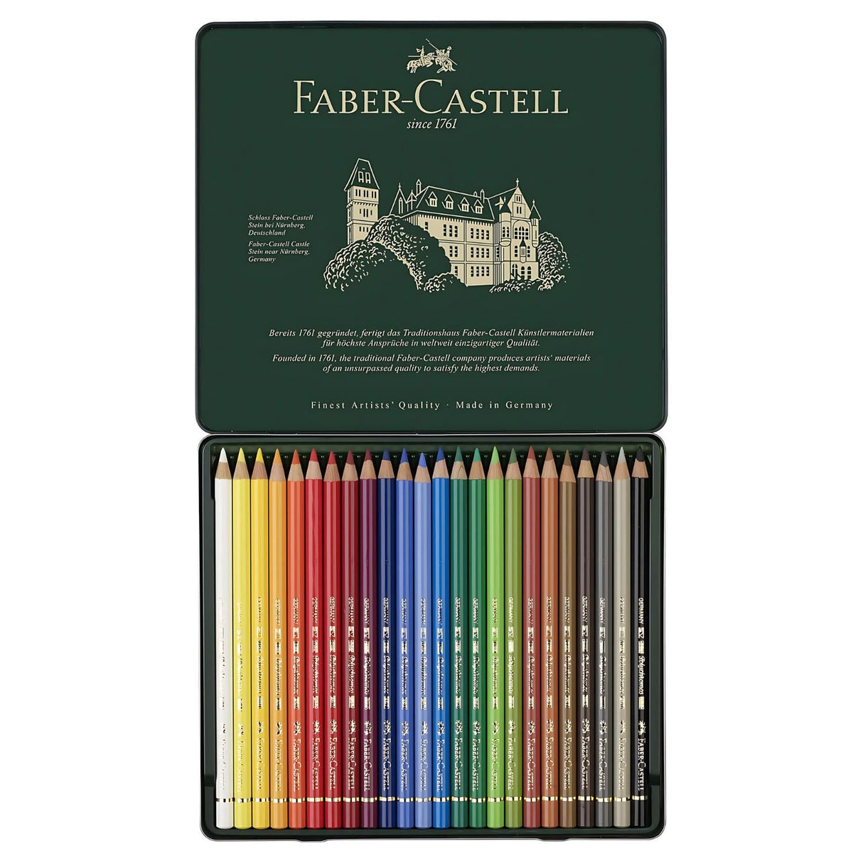 Faber Castell Polychromos - Set 24 Lápices de Colores