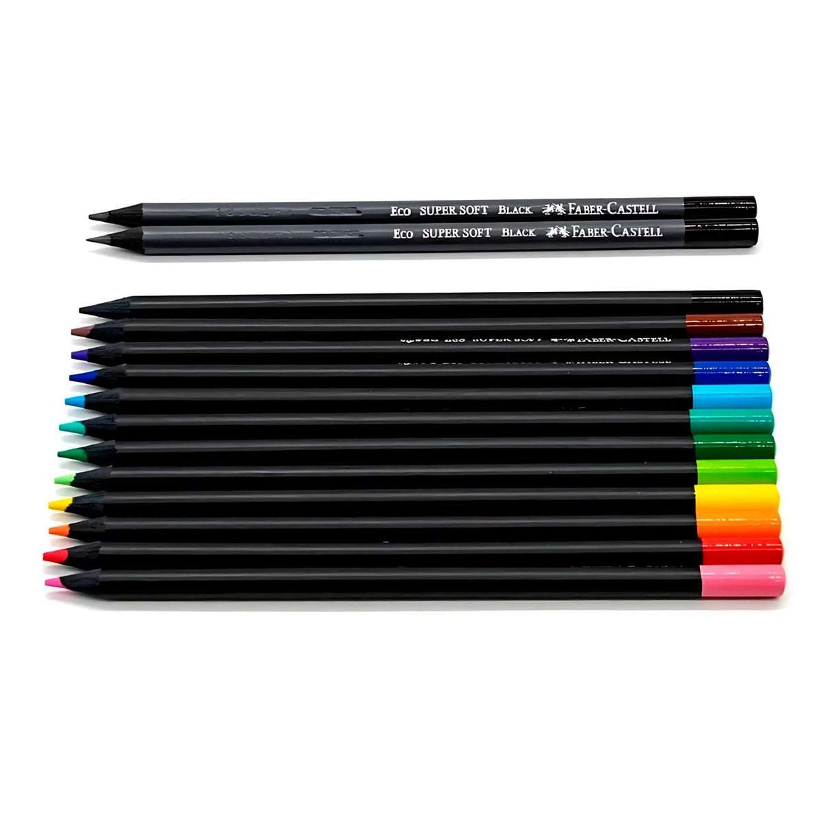 Faber Castell SuperSoft - Set 12 Lápices de Colores