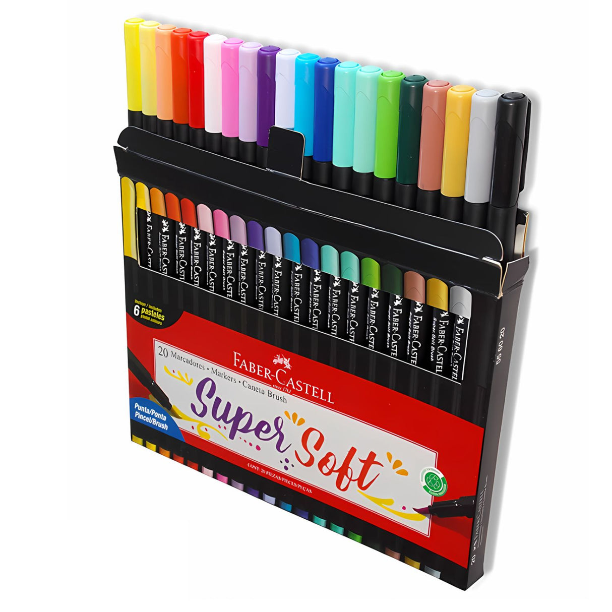 Faber Castell SuperSoft - Set 20 Marcadores