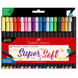 Faber Castell SuperSoft - Set 20 Marcadores