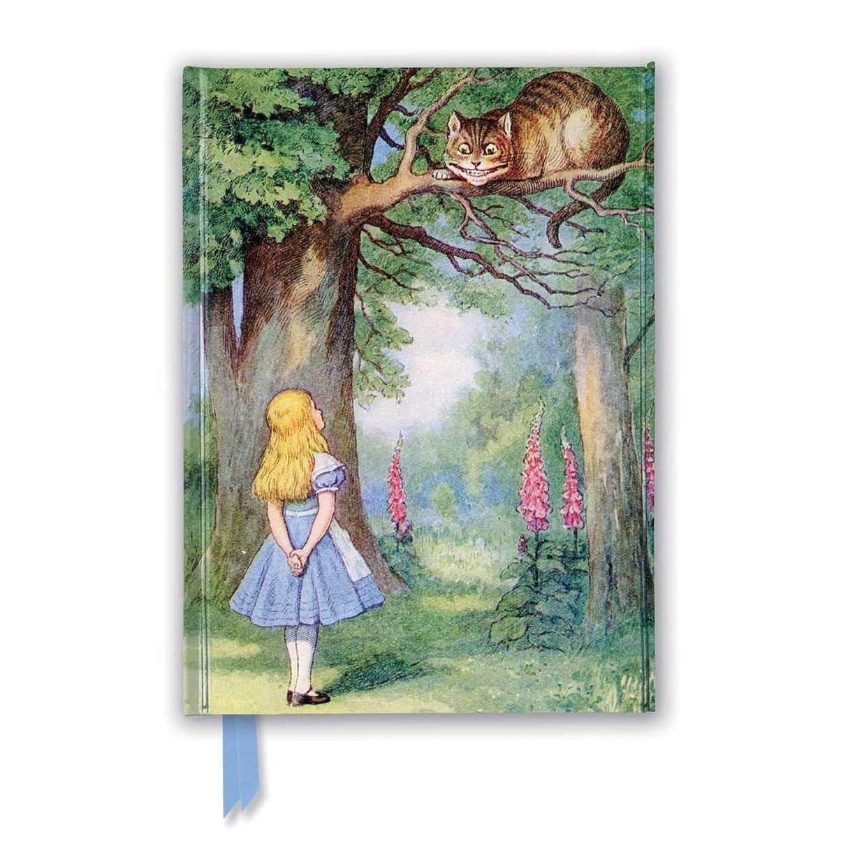 Flame Tree - Libreta Tapa Dura A5 Líneas John Tenniel: Alice and the Cheshire Cat