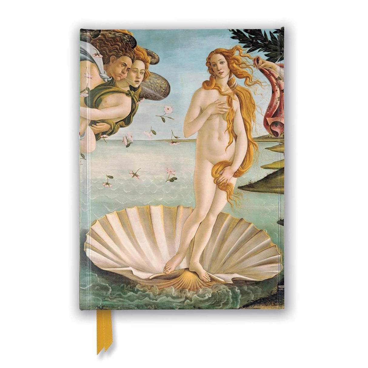 Flame Tree - Libreta Tapa Dura A5 Líneas Sandro Botticelli: The Birth of Venus