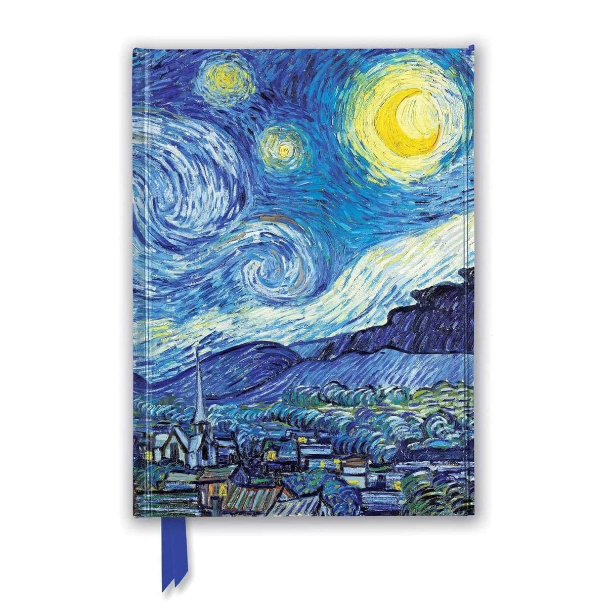 Flame Tree - Libreta Tapa Dura A5 Líneas Vincent van Gogh: Starry Night