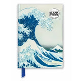 Flame Tree - Libreta Tapa Dura A5 Lisa Hokusai: The Great Wave