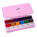 Himi - Set 18 Gouache Potes 30 g Estuche Rosado