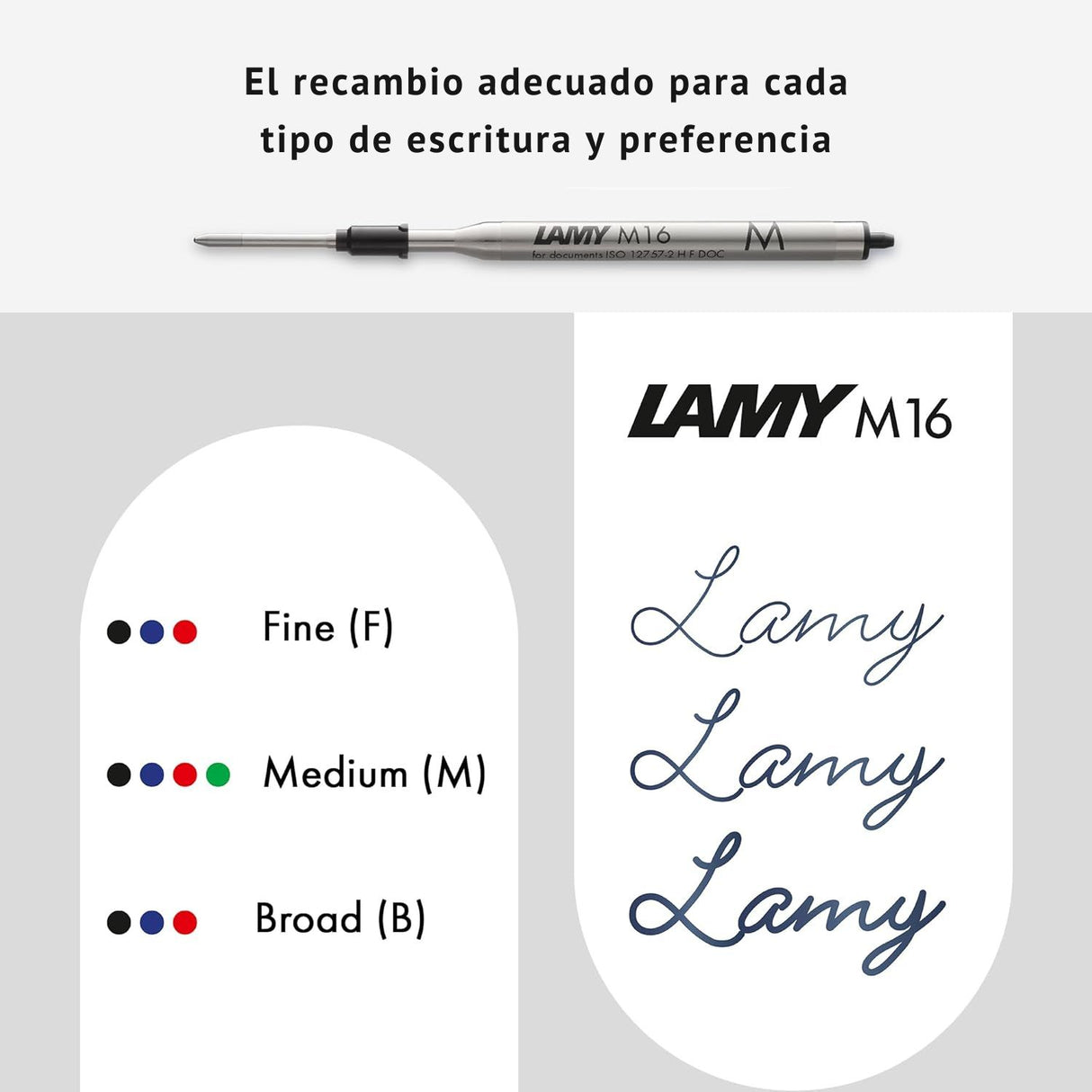 Lamy - Bolígrafo Logo Plus 205