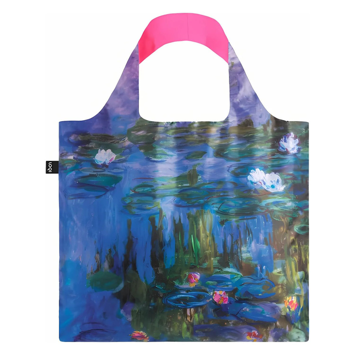 Loqi - Bolsa Museum Claude Monet "Water Lillies Neon Pink"