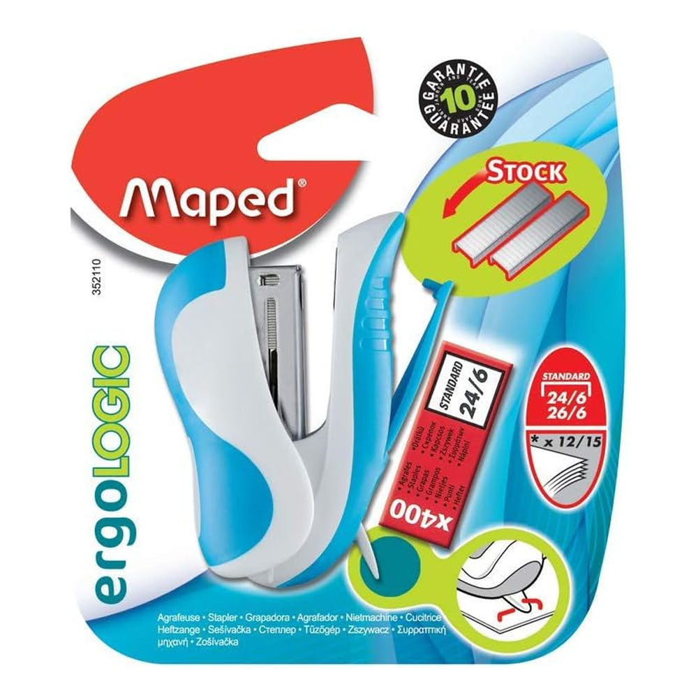 Maped - Corchetera Mini Ergologic 24-26/6