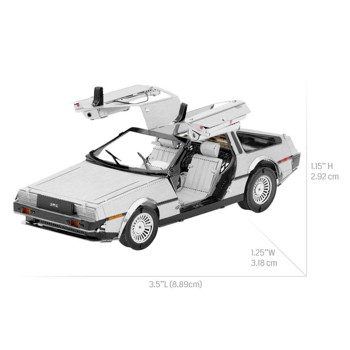 Metal Earth - Model Kit Auto DMC Delorean