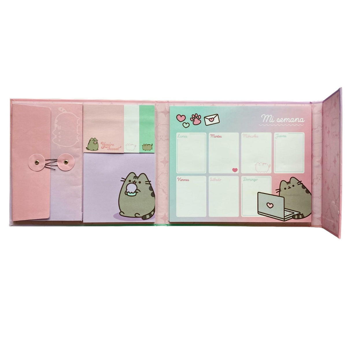 Mooving at Work - Planner Organizador Semanal Pusheen