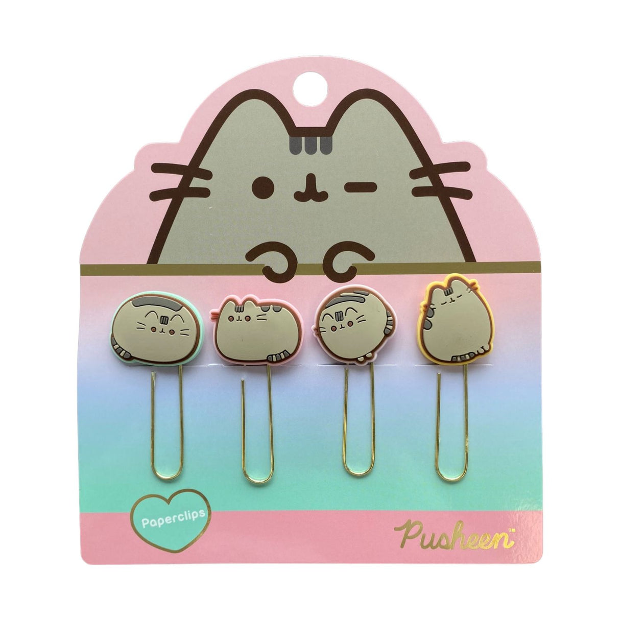 Mooving at Work - Set 4 Clips Pusheen Fun Paper