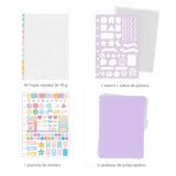 Mooving - Cuaderno de Discos Loop A5 Diseño Aleatorio