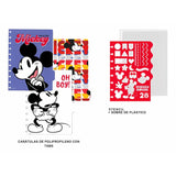 Mooving - Cuaderno de Discos Loop A5 Mickey Mouse