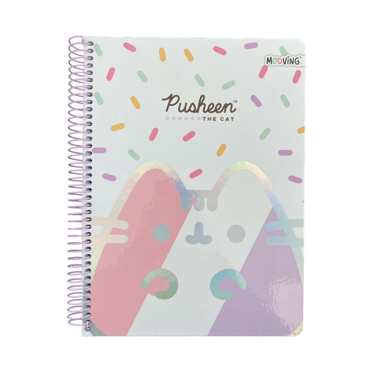 Mooving - Cuaderno Triple Carta Papel Premium 80 g Pusheen