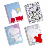 Mooving - Cuaderno Triple Carta Papel Premium 80 g Snoopy