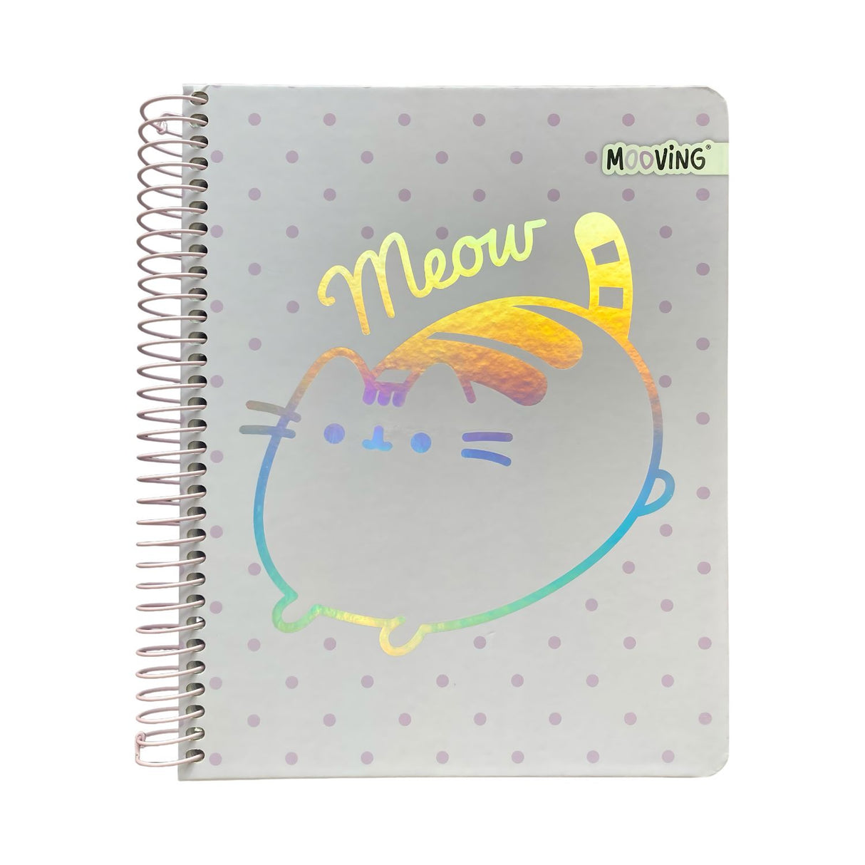 Mooving - Cuaderno Triple Medio Oficio Papel Premium 80 g Pusheen