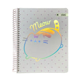 Mooving - Cuaderno Triple Medio Oficio Papel Premium 80 g Pusheen