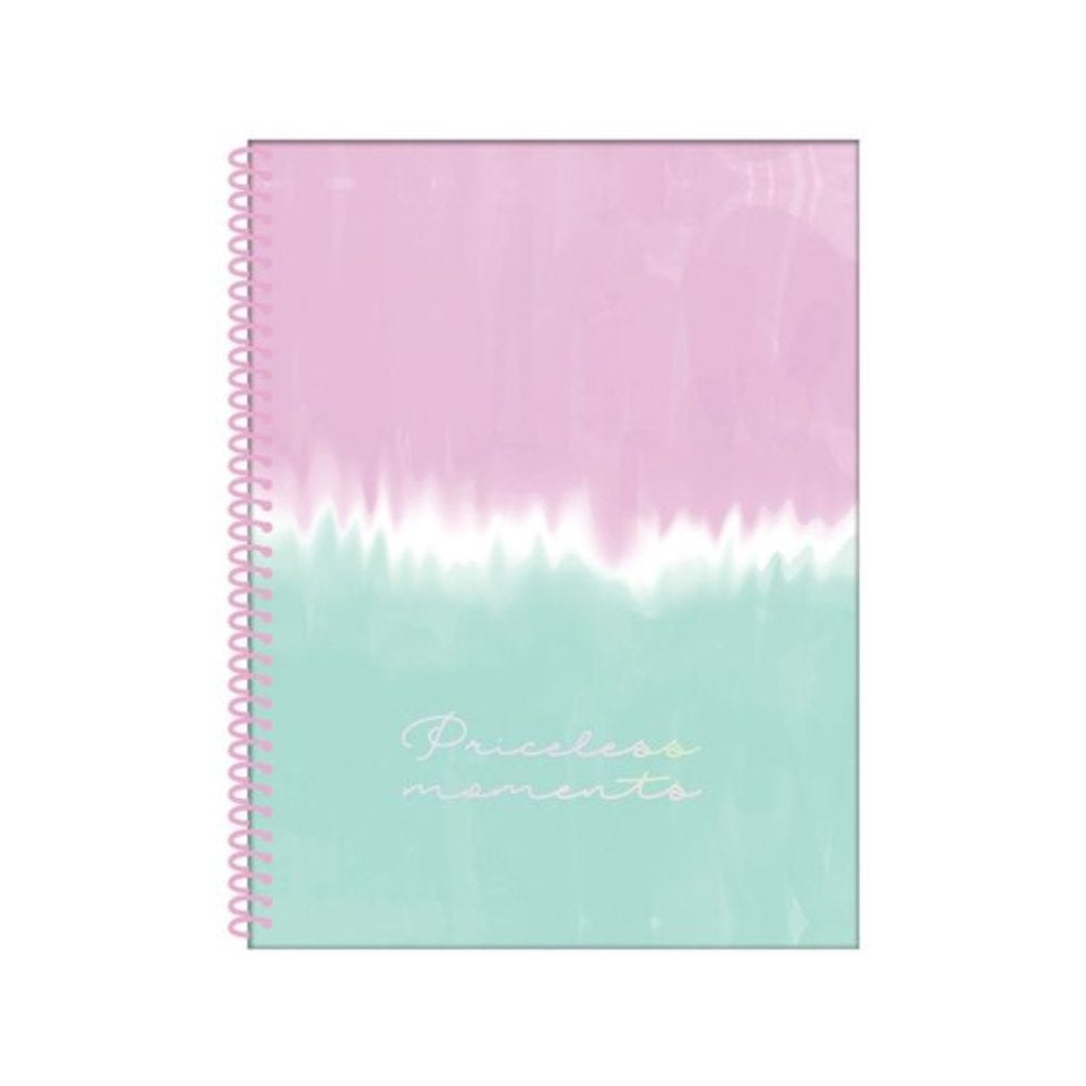 Mooving - Cuaderno Triple Papel Premium Carta Pastel Diseño Aleatorio