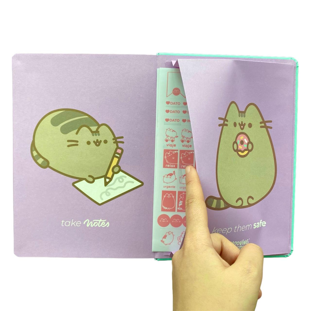 Mooving - Libreta Notes A5 Líneas Pusheen