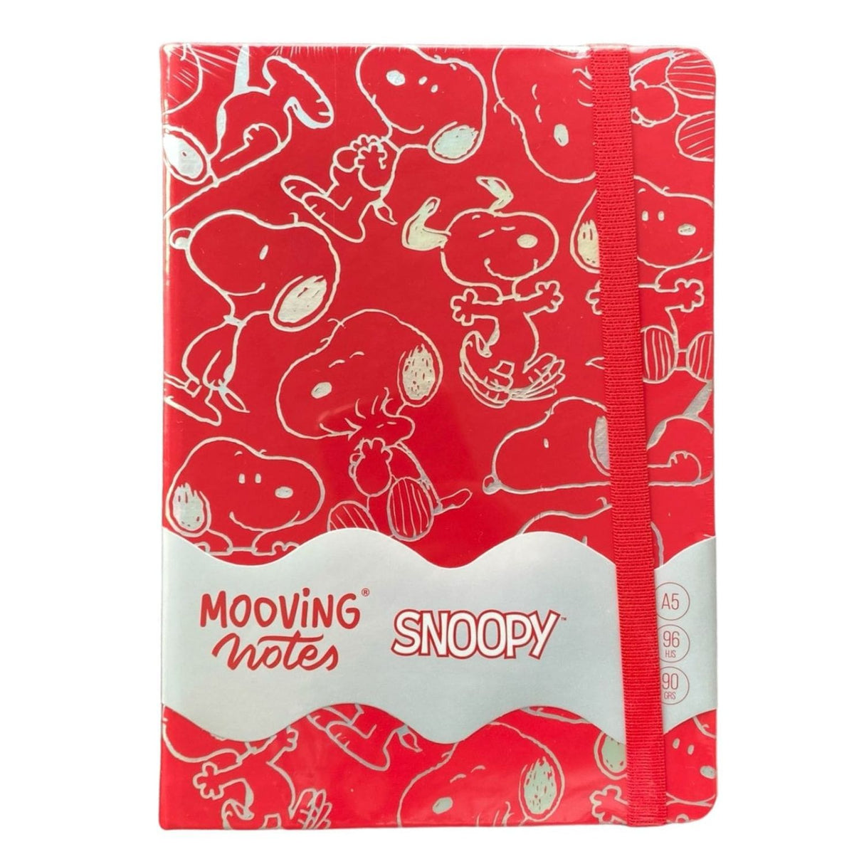 Mooving - Libreta Notes A5 Líneas Snoopy