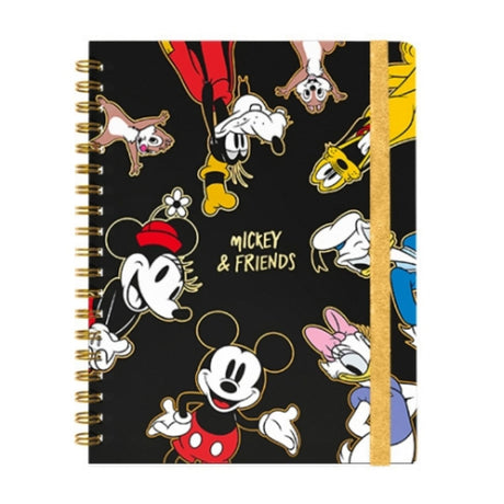 Mooving Notes - Libreta Espiral A5 Líneas Mickey